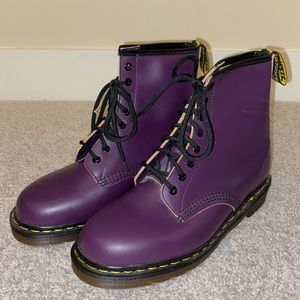 Rare Vintage Purple Dr. Martens Boots